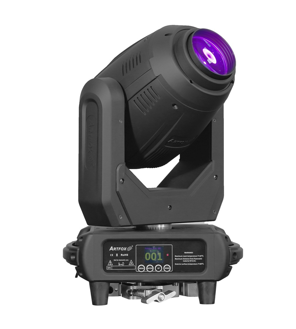LED Moving Head:Beam Spot Wash 3-in-1, linear zoom, 275W White LED